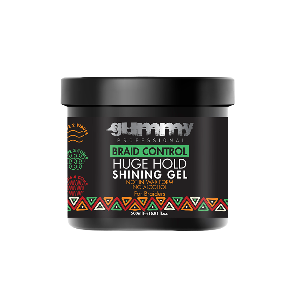 Gummy Braid Control Gel Huge Hold – 500 ml – Gummy Professional