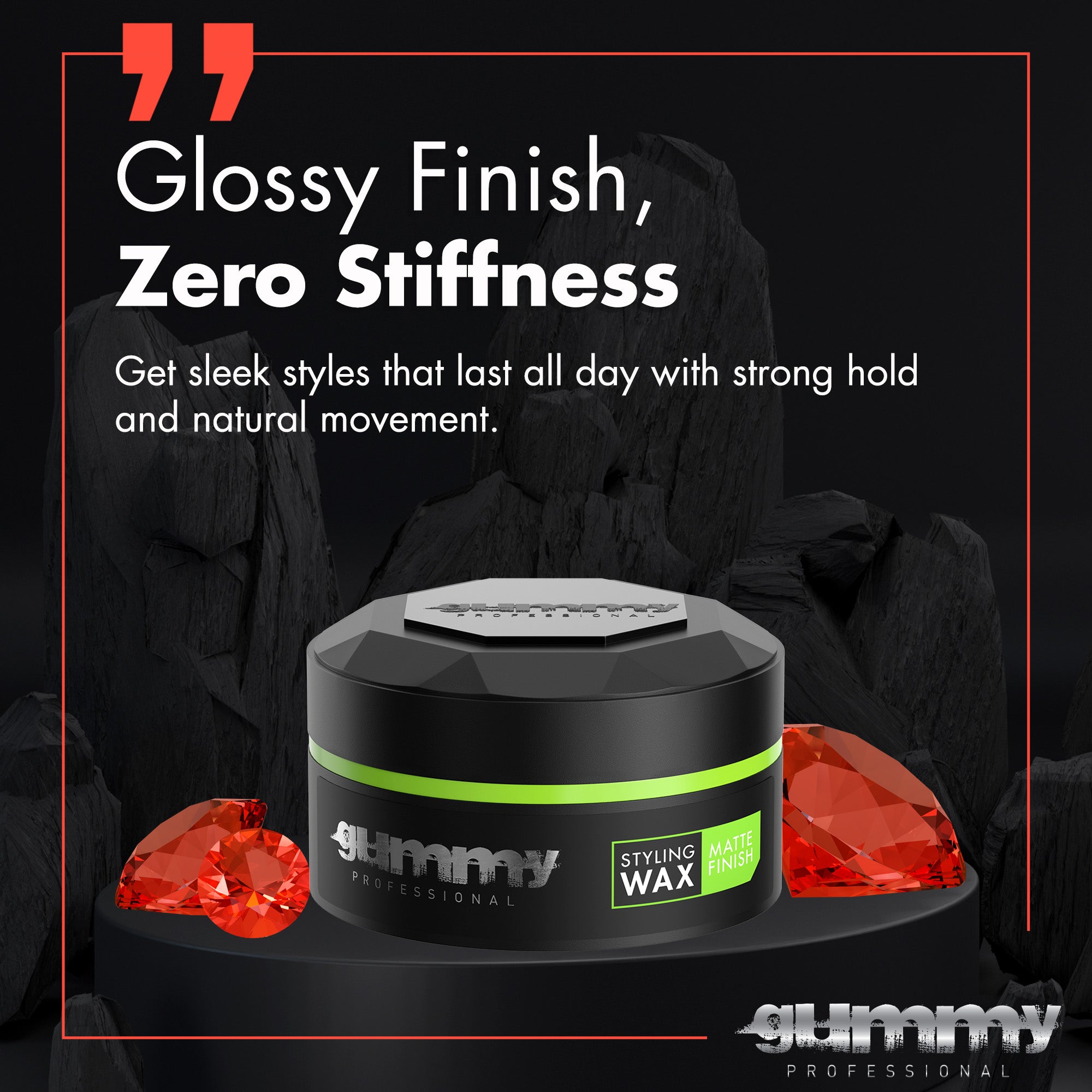Gummy Styling Wax 150 ml Matte Finish