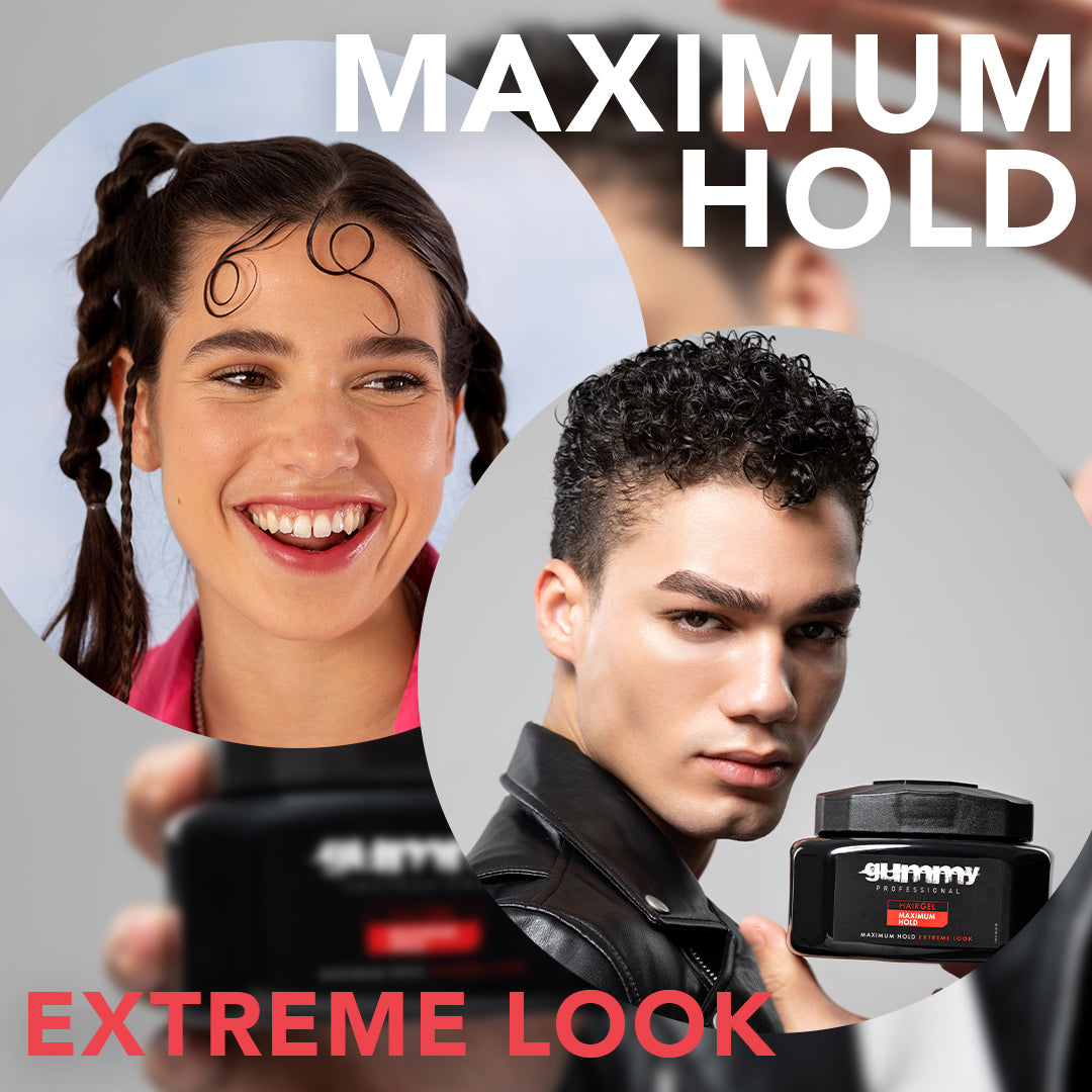 Gummy Hair Gel 700 ml Maximum Hold