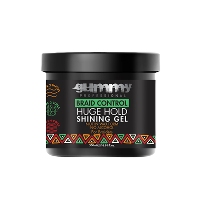 Gummy Braid Control Gel Huge Hold – 500 ml