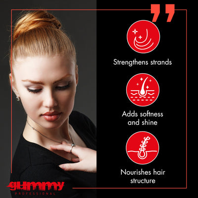 Gummy Hair Gel 1000 ml Maximum Hold