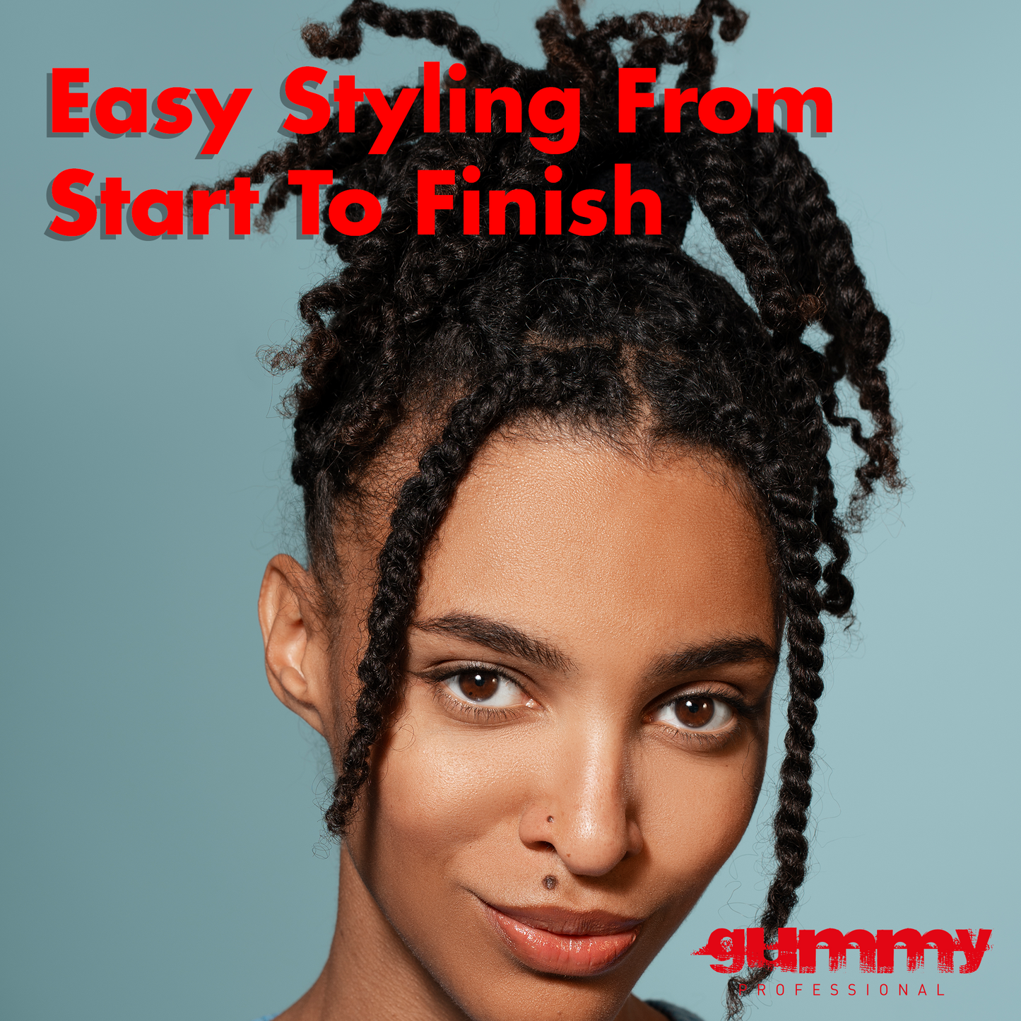 Gummy Hair Gel 220 ml Plus