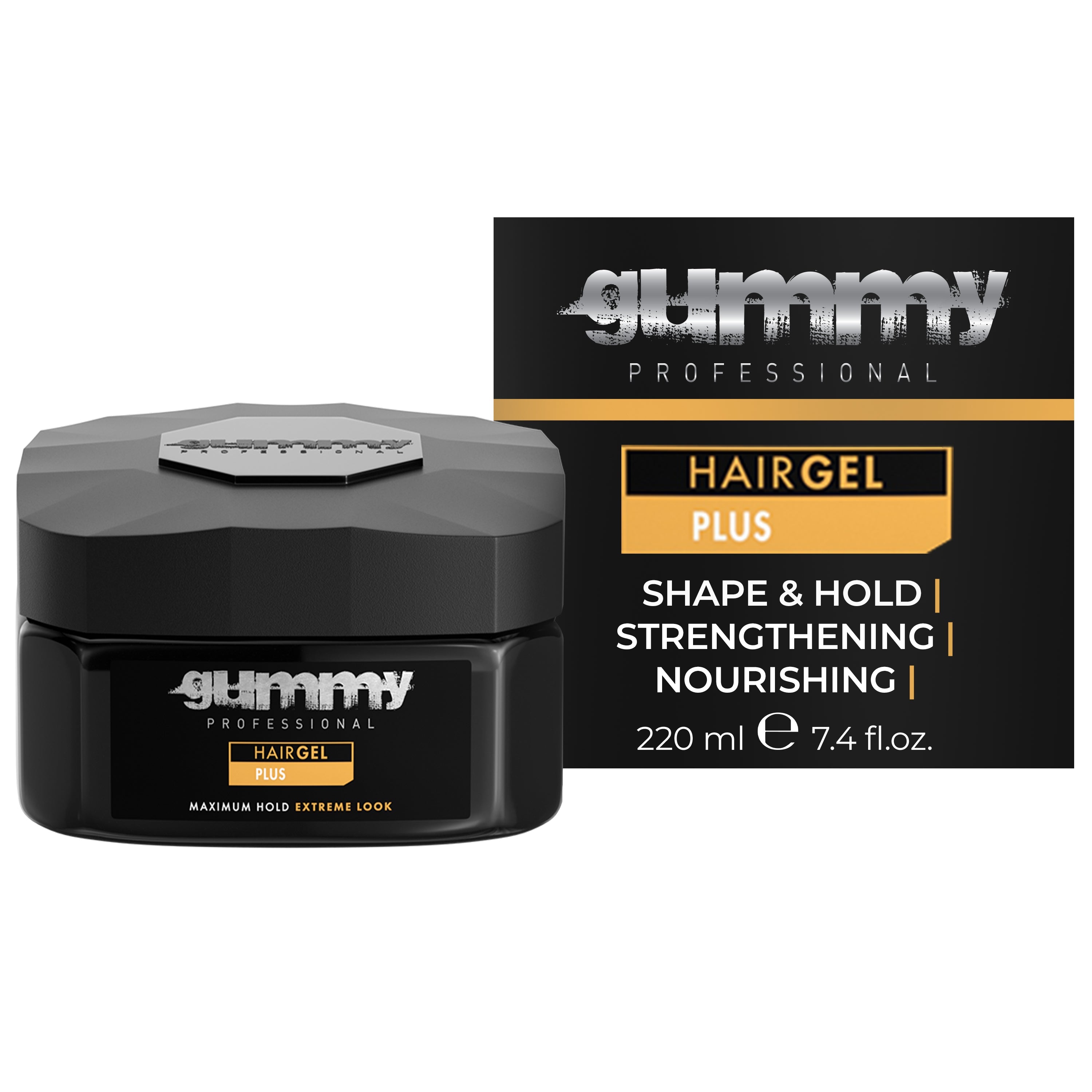 Gummy Hair Gel 220 ml Plus