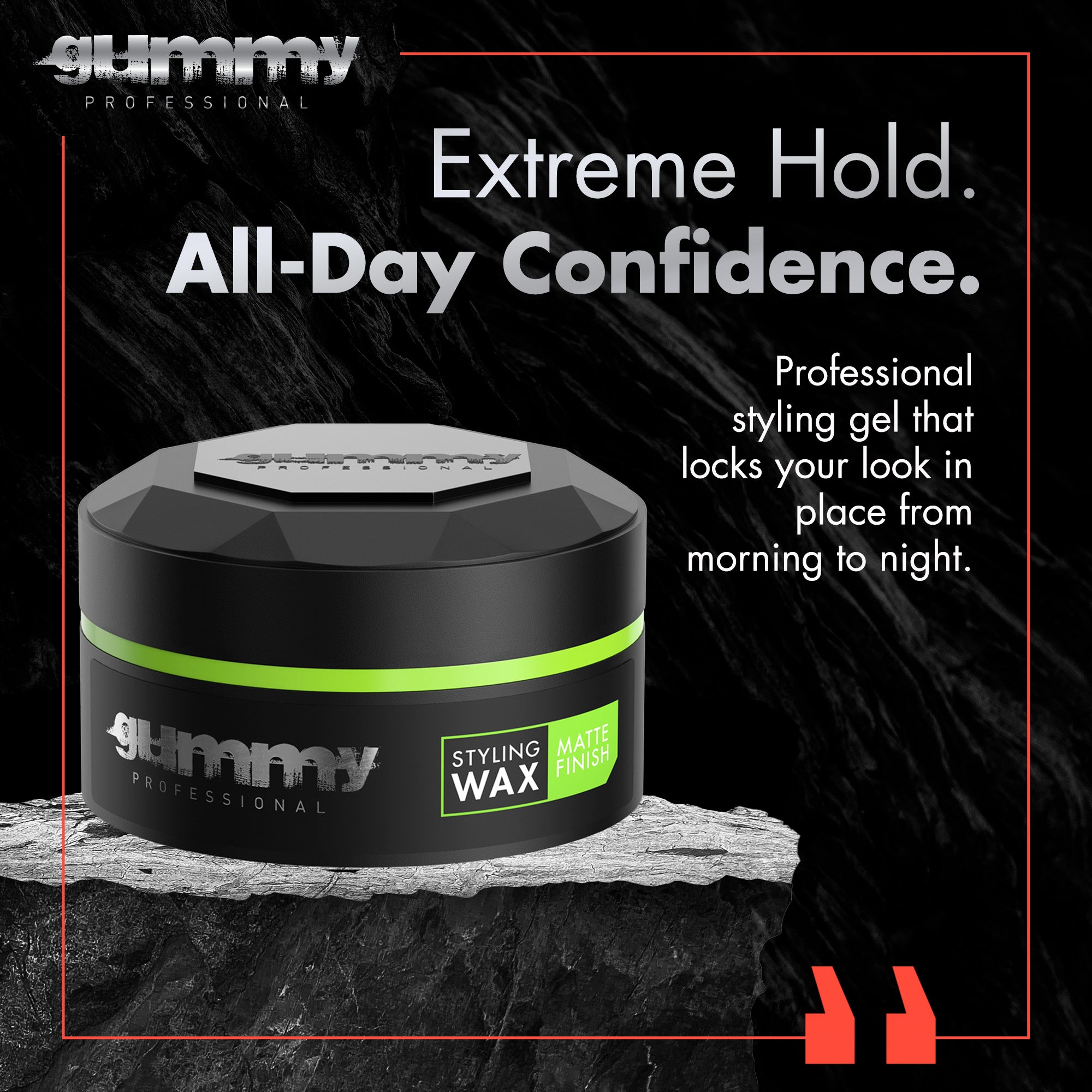 Gummy Styling Wax 150 ml Matte Finish