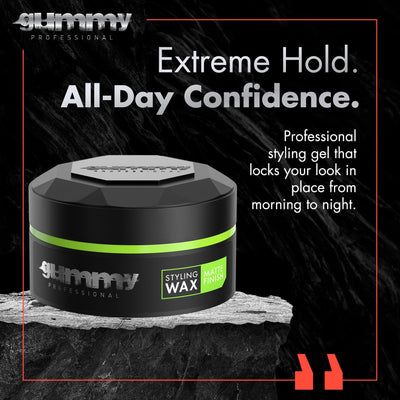 Gummy Styling Wax 150 ml Matte Finish