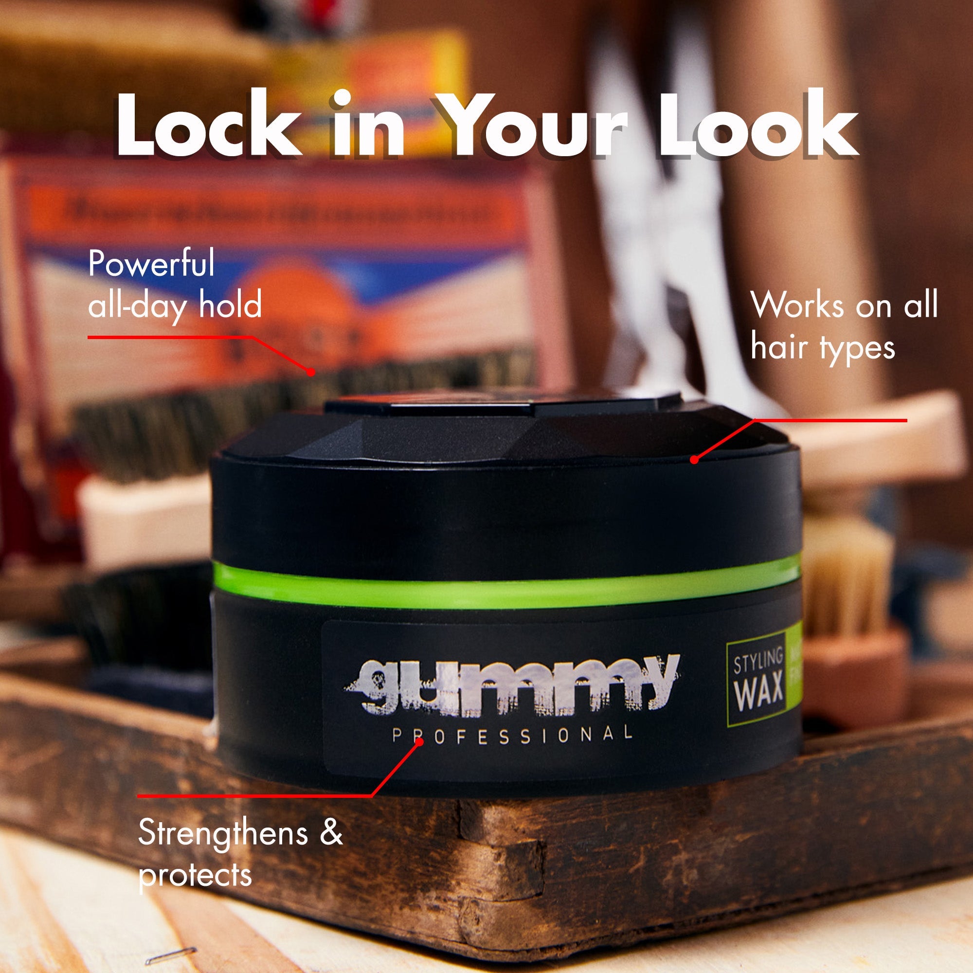 Gummy Styling Wax 150 ml Matte Finish