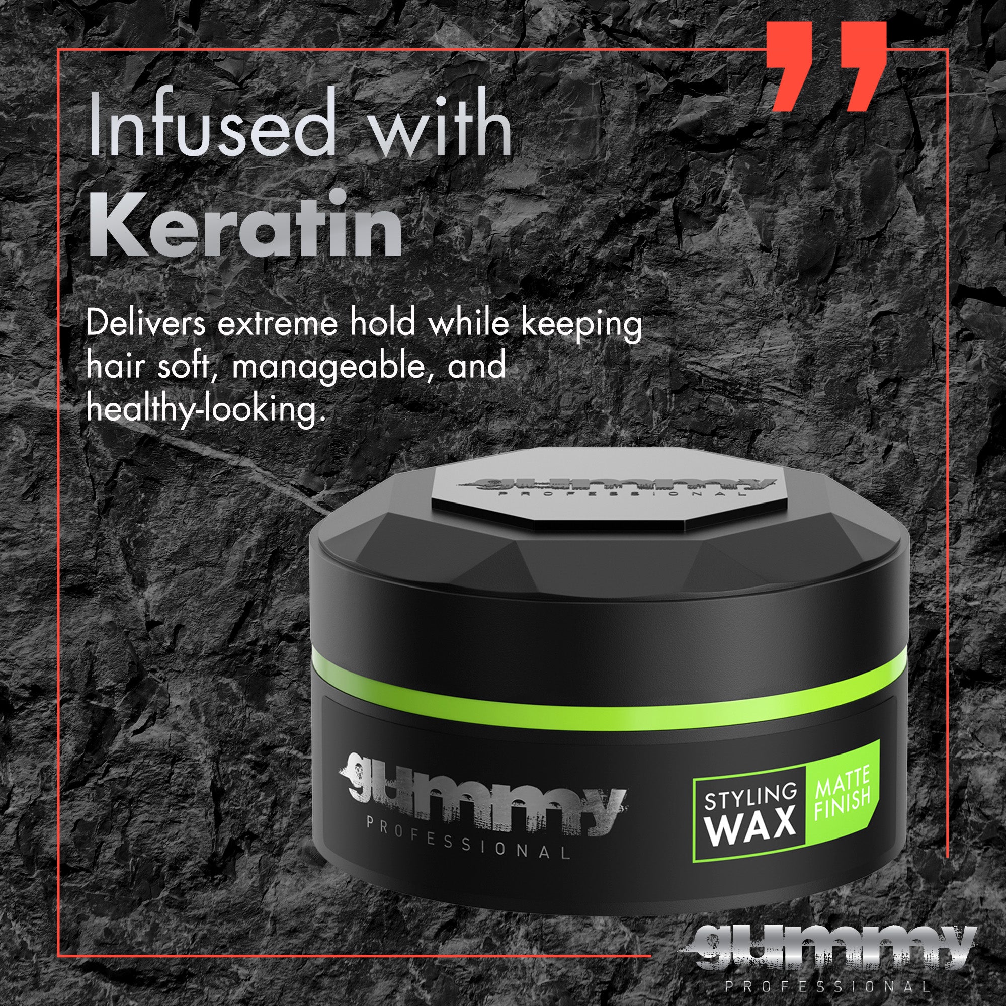 Gummy Styling Wax 150 ml Matte Finish