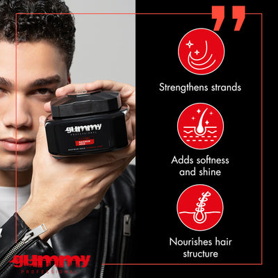 Gummy Hair Gel 500 ml Maximum Hold