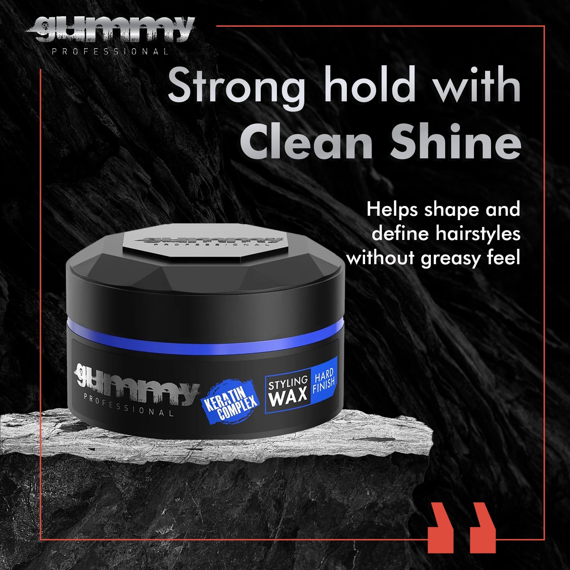 Gummy Styling Wax 150 ml Hard Finish