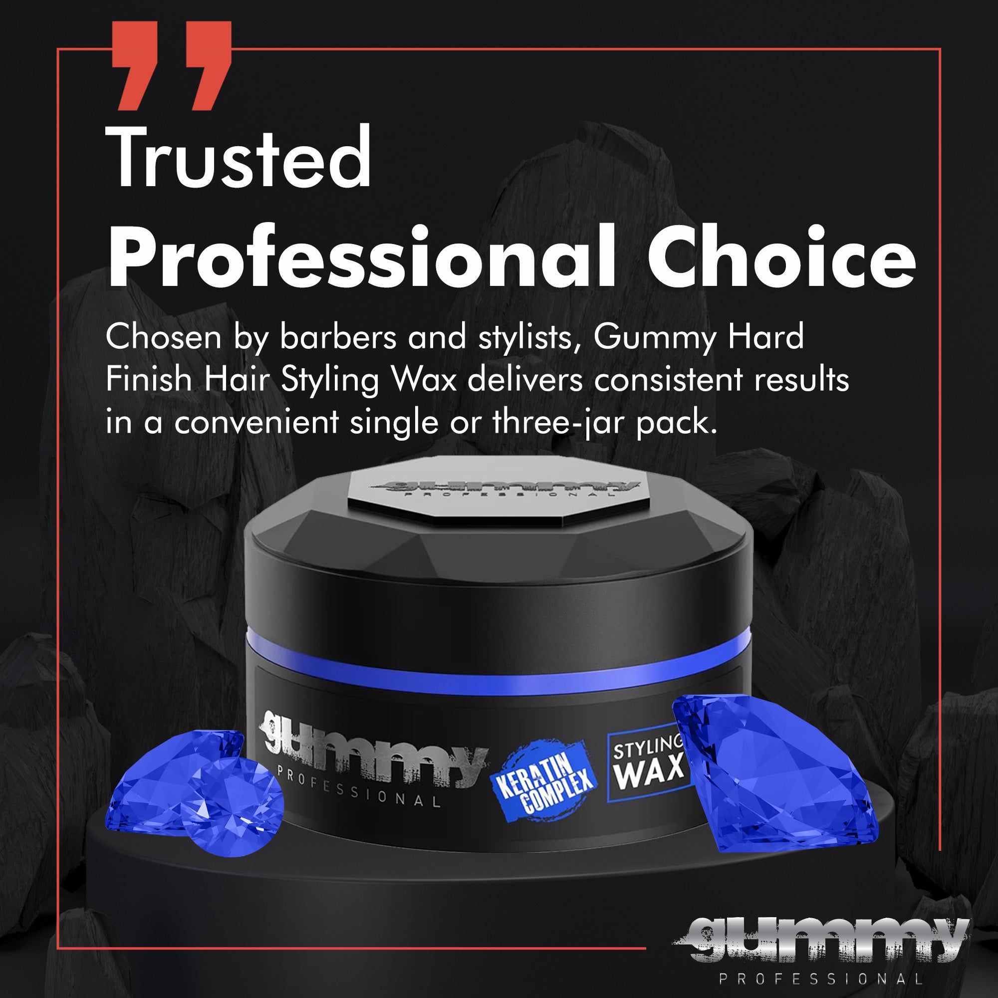Gummy Styling Wax 150 ml Hard Finish