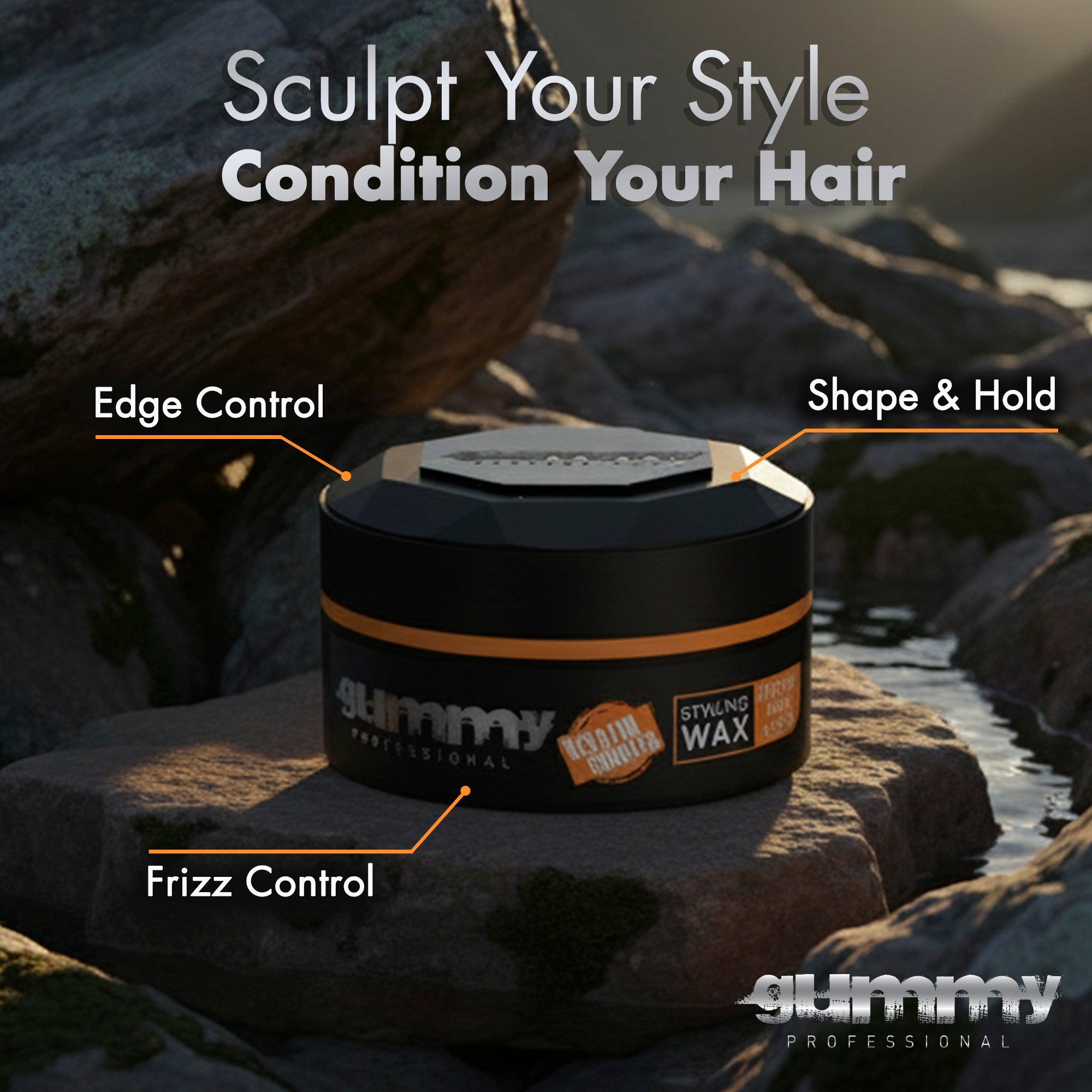 Gummy Styling Wax 150 ml Bright Finish
