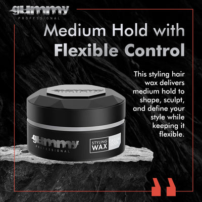 Gummy Styling Wax 150 ml Casual Look