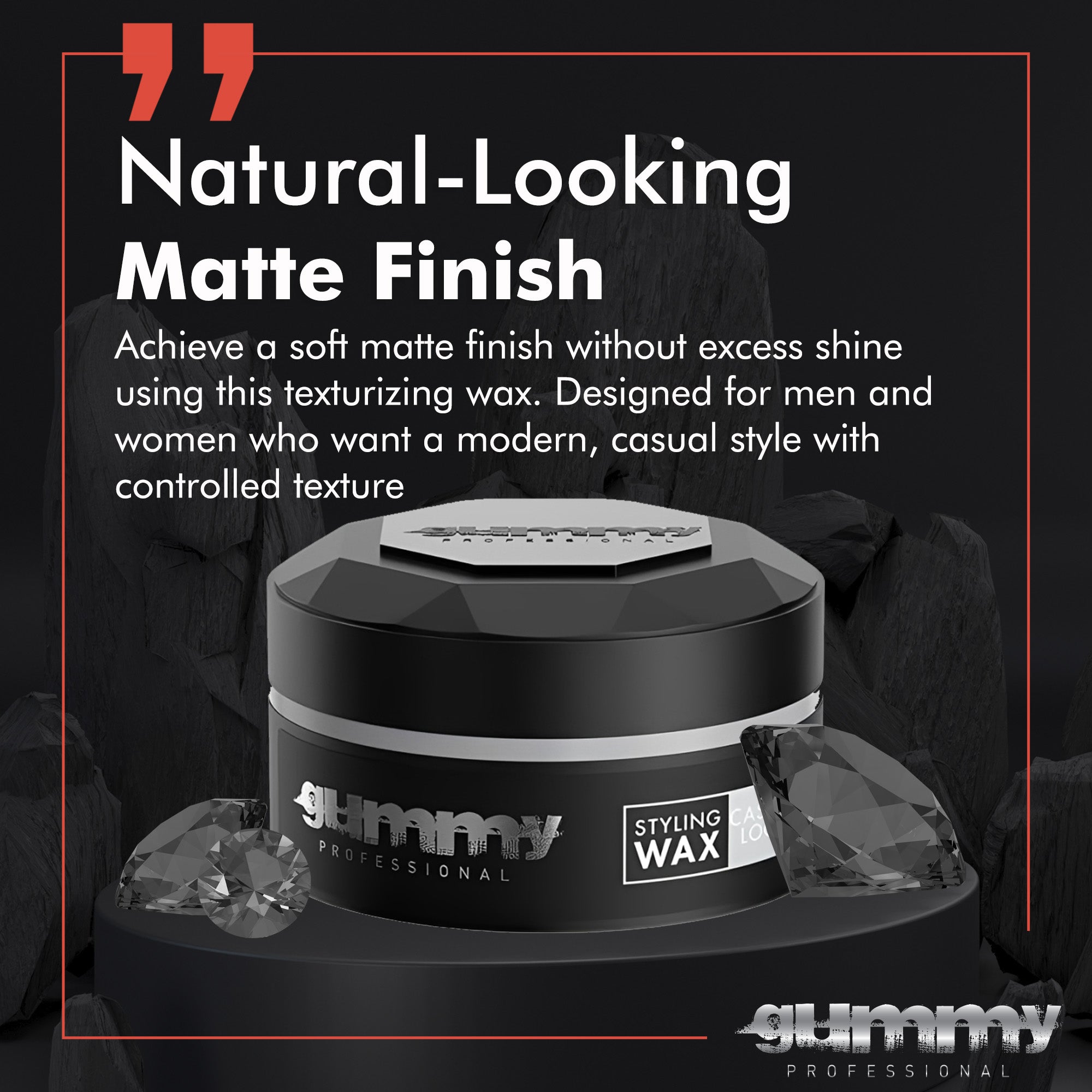 Gummy Styling Wax 150 ml Casual Look