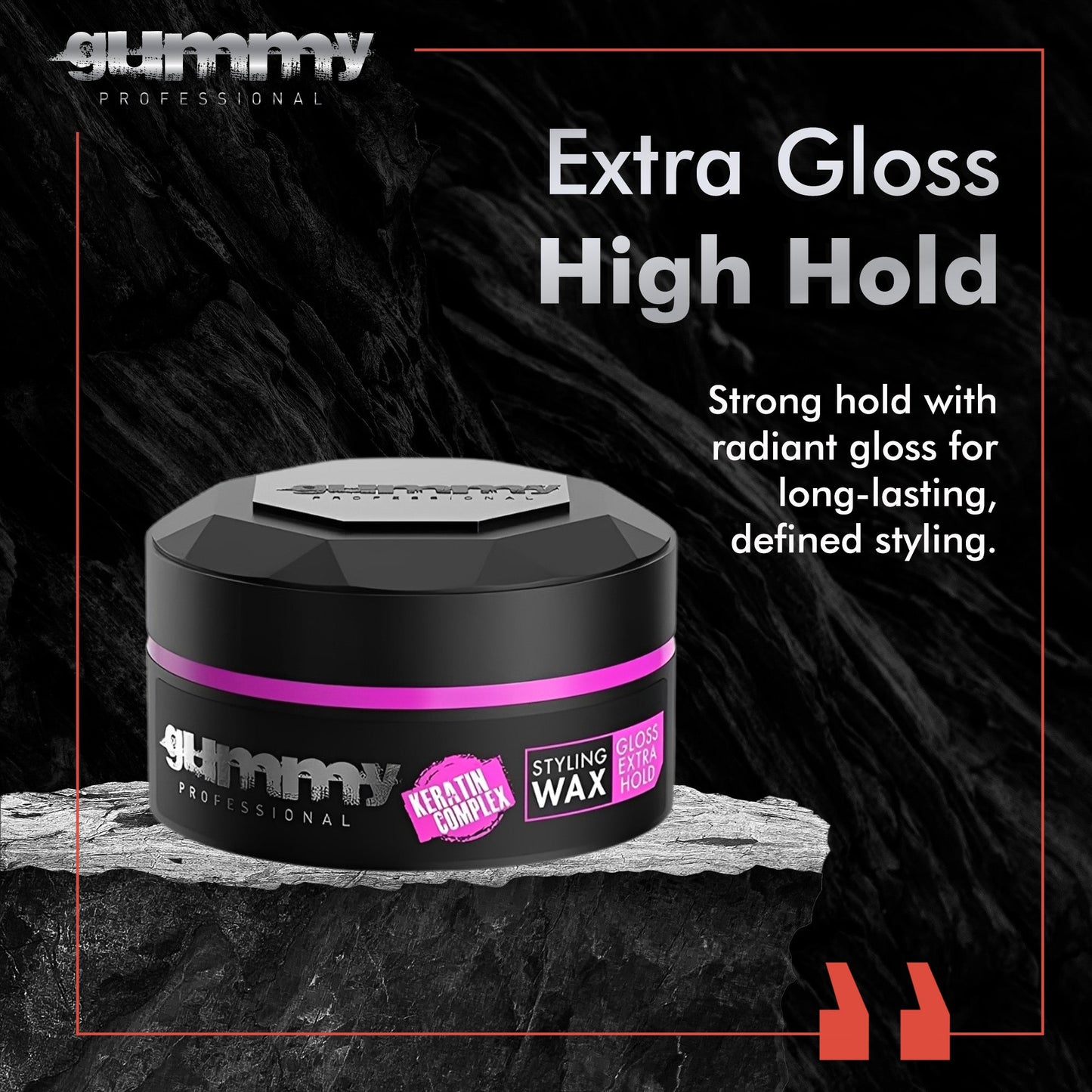 Gummy Styling Wax 150 ml Extra Gloss
