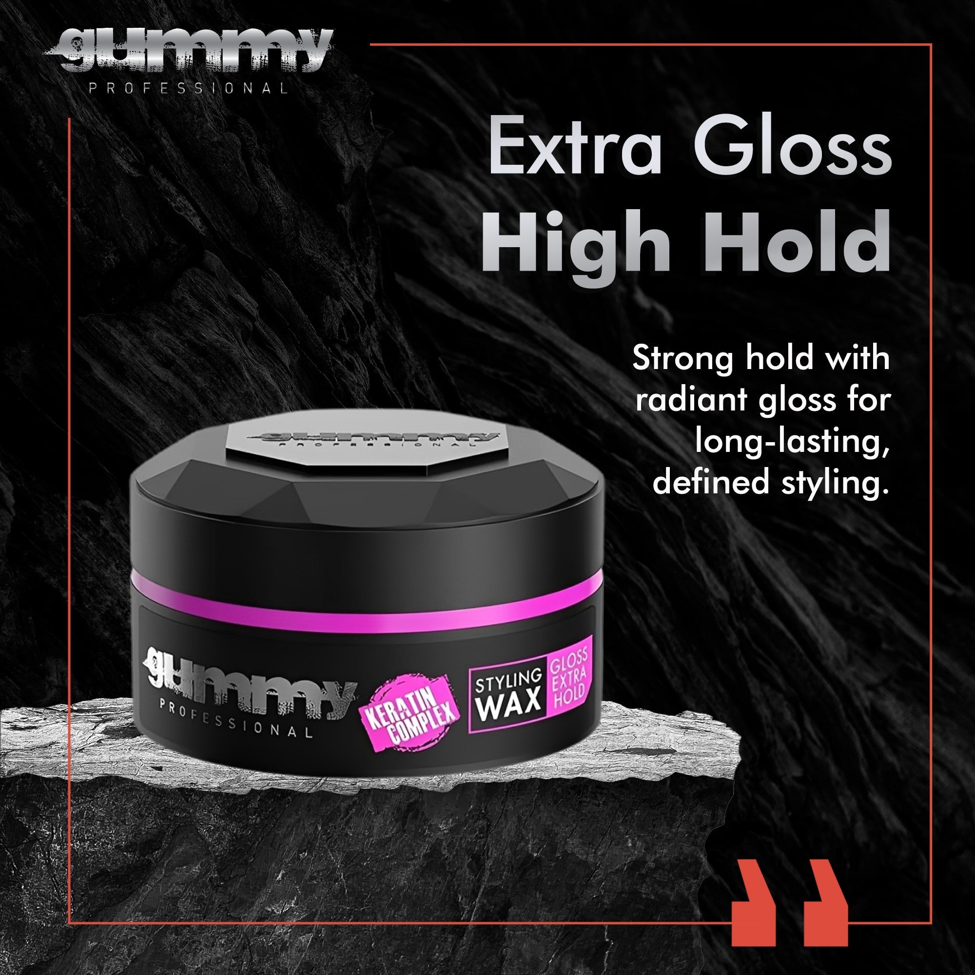 Gummy Styling Wax 150 ml Extra Gloss