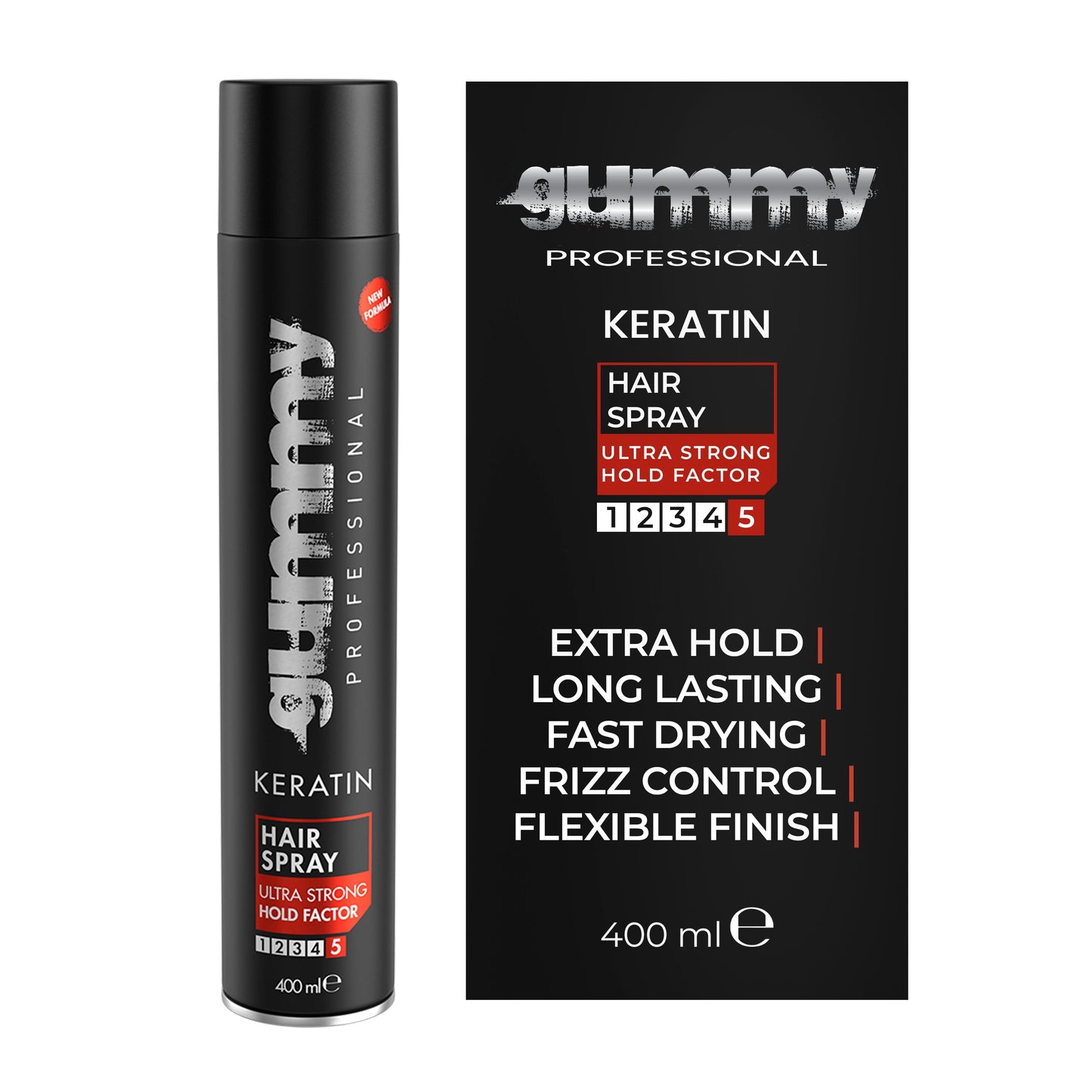 Gummy Hair Spray 400 ml Ultra Hold