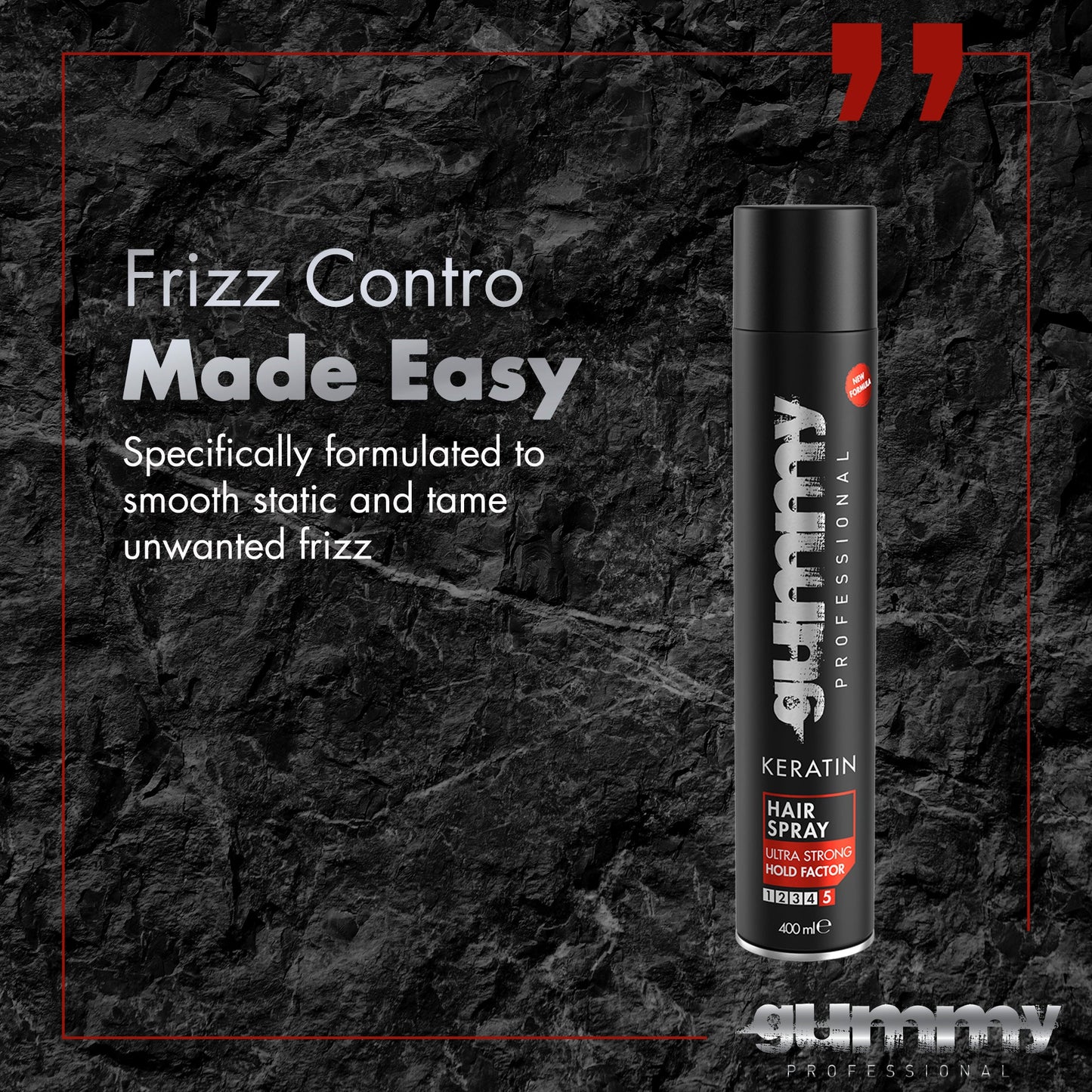 Gummy Hair Spray 400 ml Ultra Hold