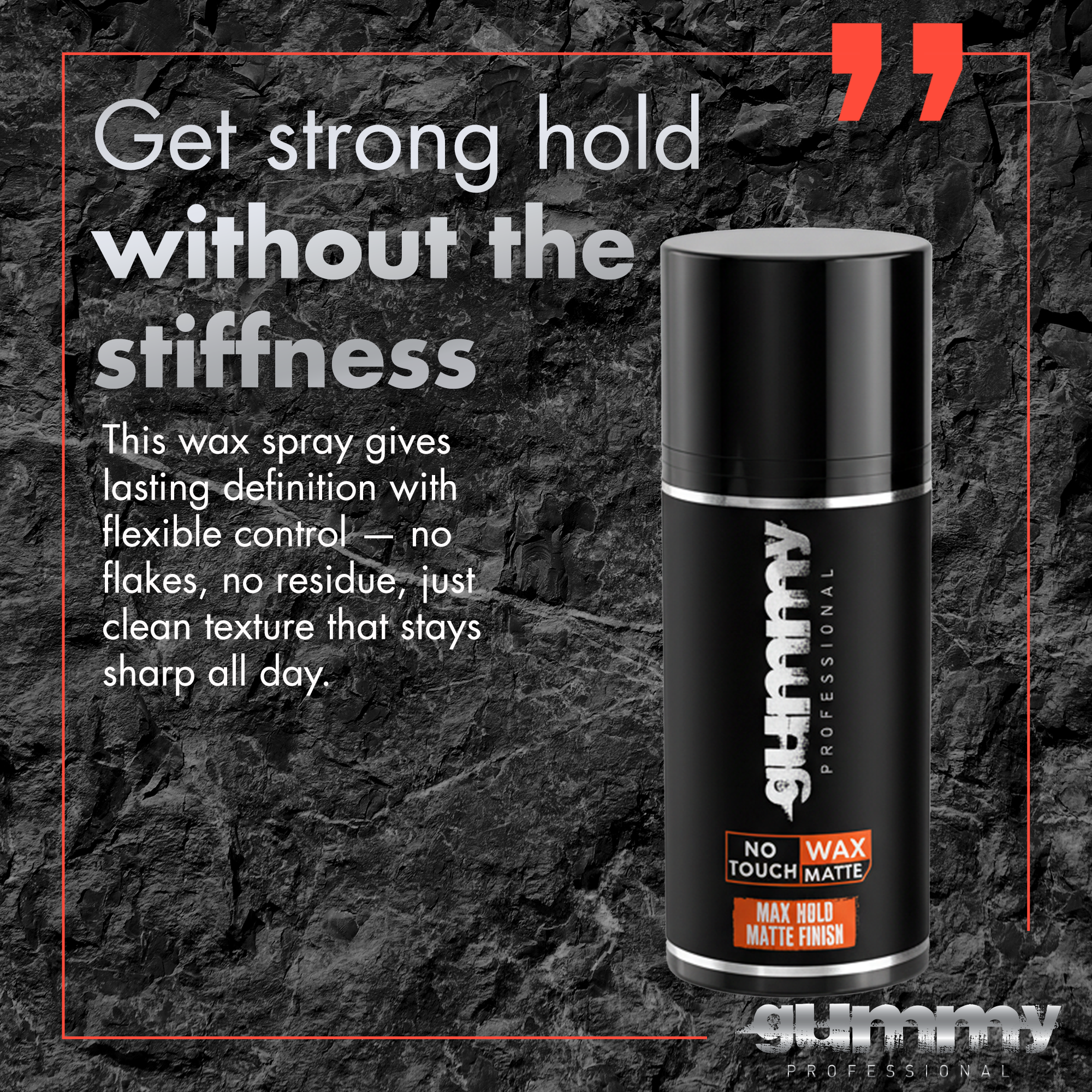 Gummy No Touch Matte Wax 98 ml