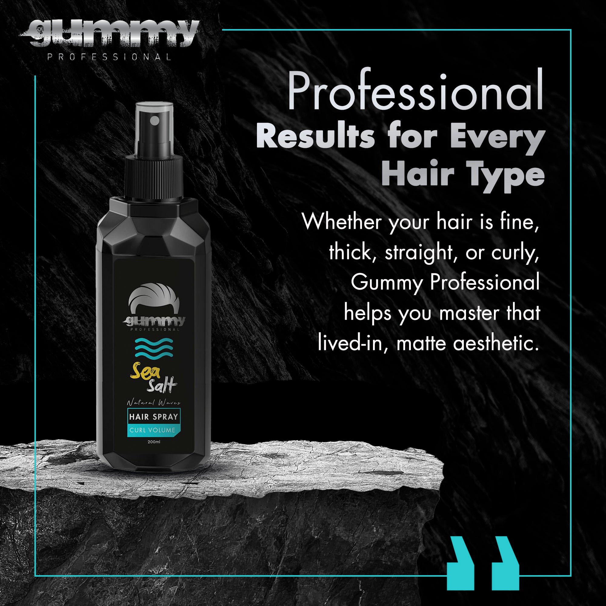 Gummy Sea Salt Hair Spray 250 ml