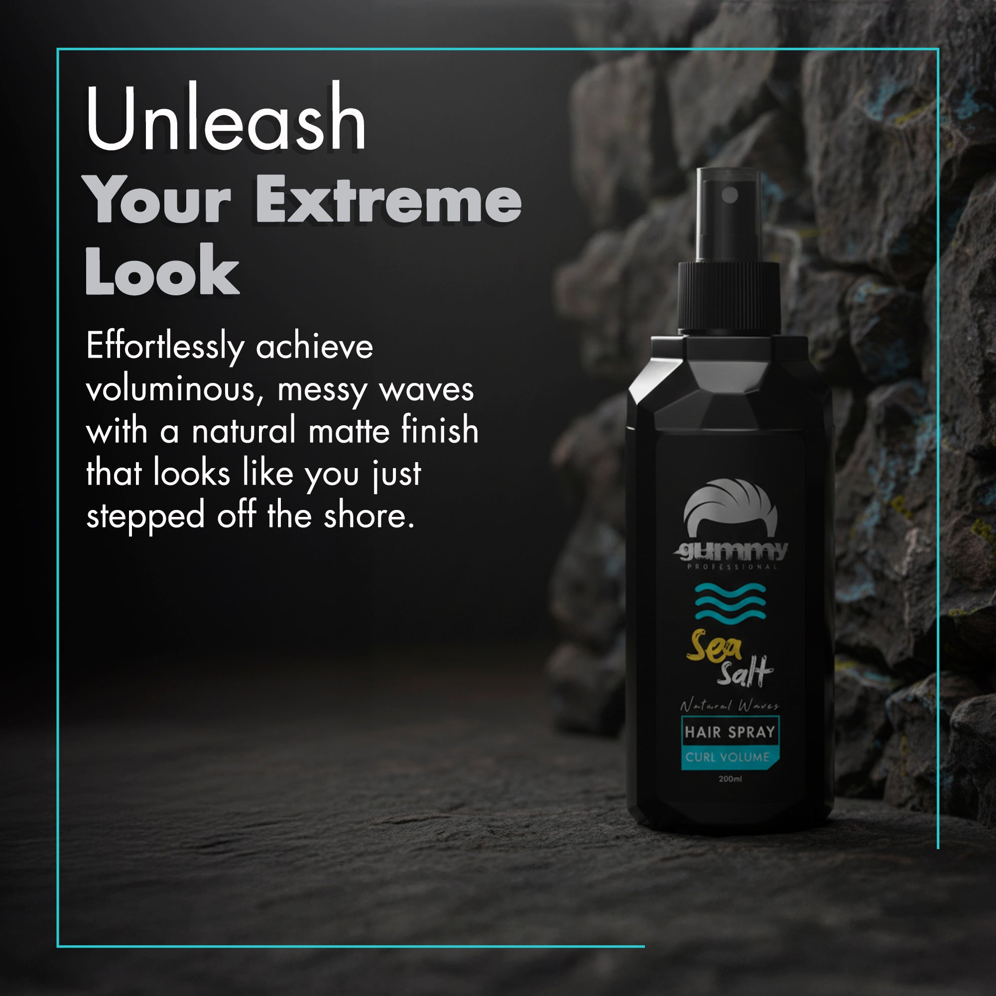 Gummy Sea Salt Hair Spray 250 ml
