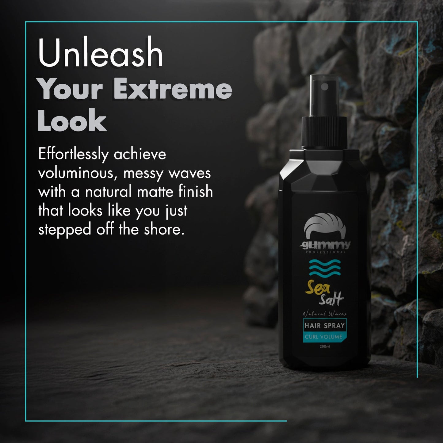 Gummy Sea Salt Hair Spray 250 ml