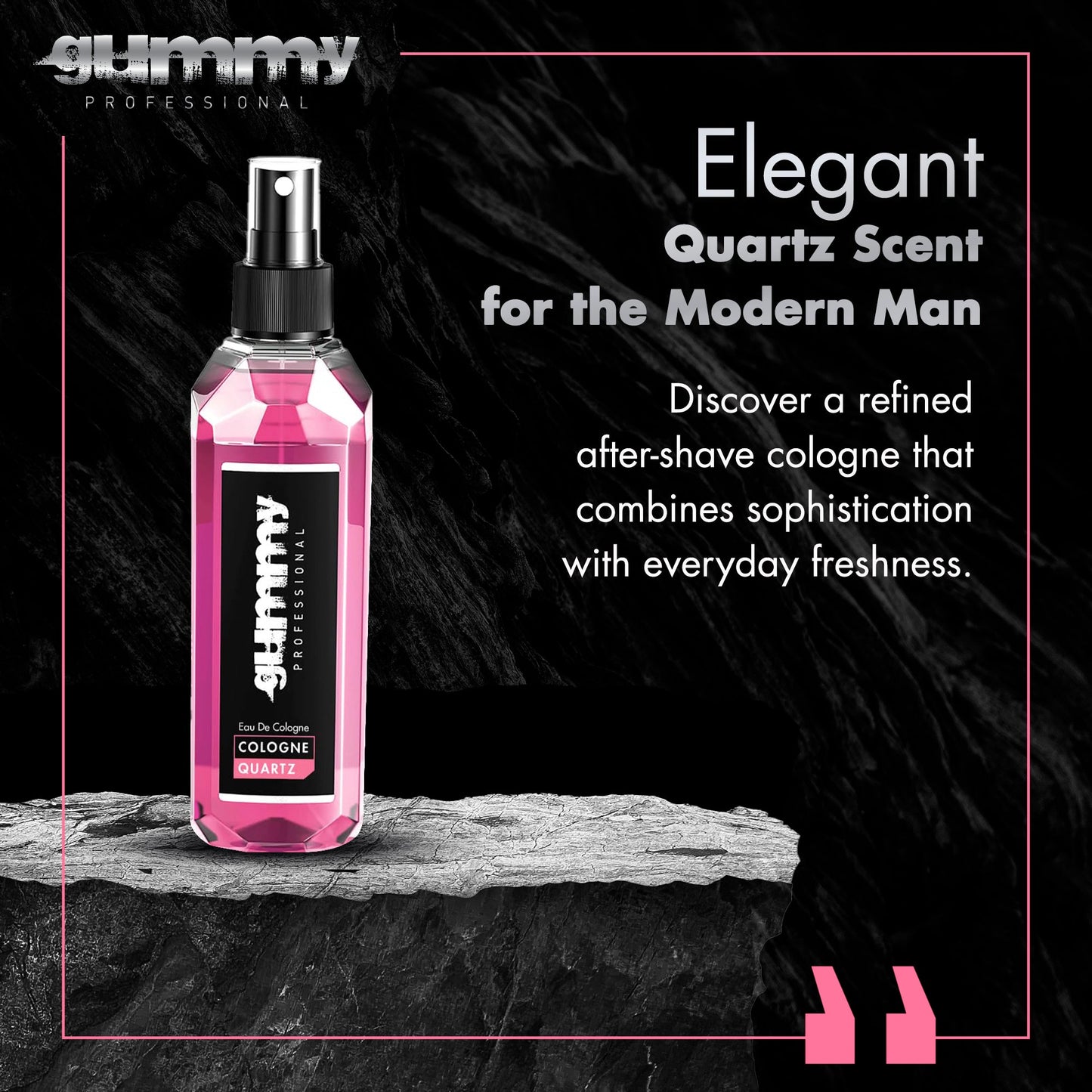 Gummy Eau de Cologne Quartz 400 ml
