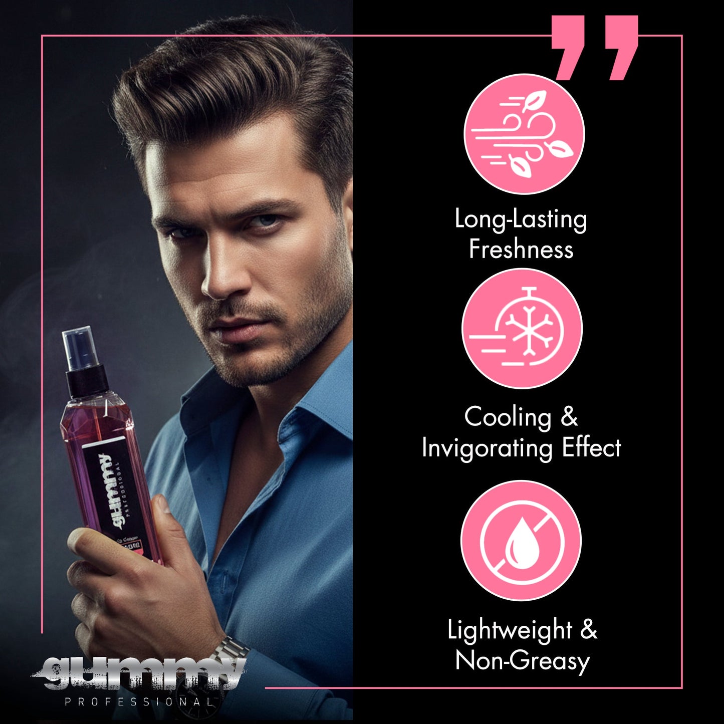 Gummy Eau de Cologne Quartz 400 ml