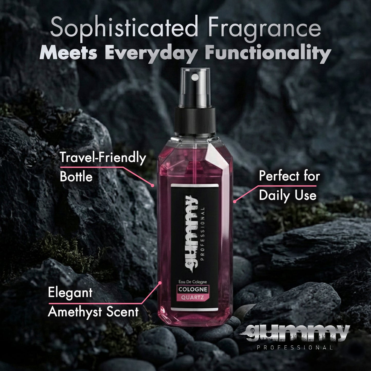 Gummy Eau de Cologne Quartz 400 ml