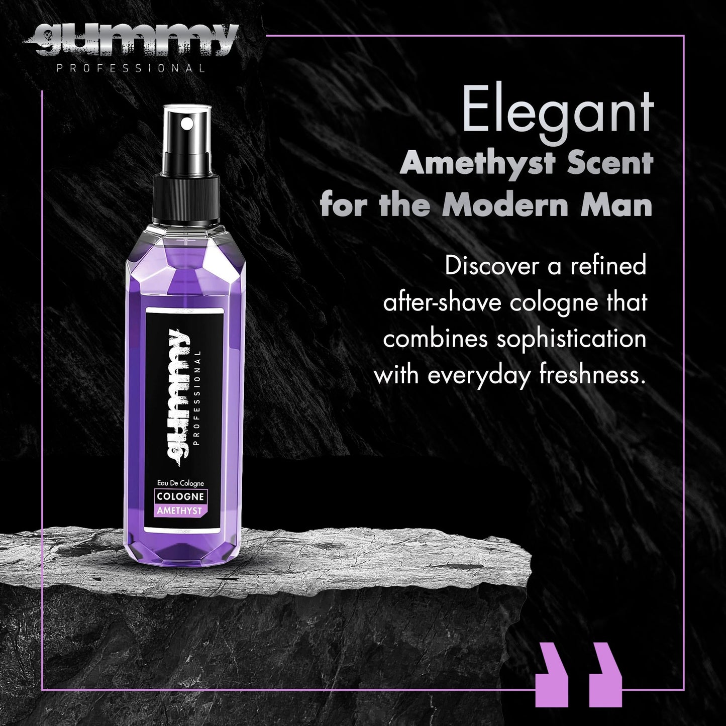 Gummy Eau de Cologne Amethyst 400 ml
