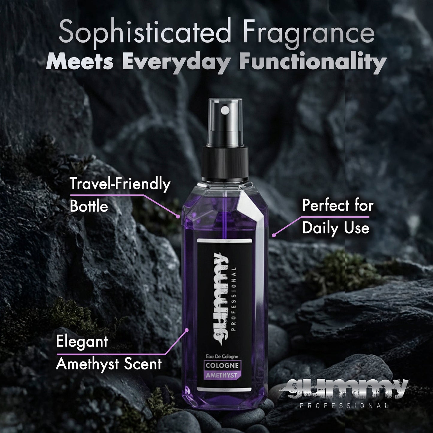 Gummy Eau de Cologne Amethyst 400 ml