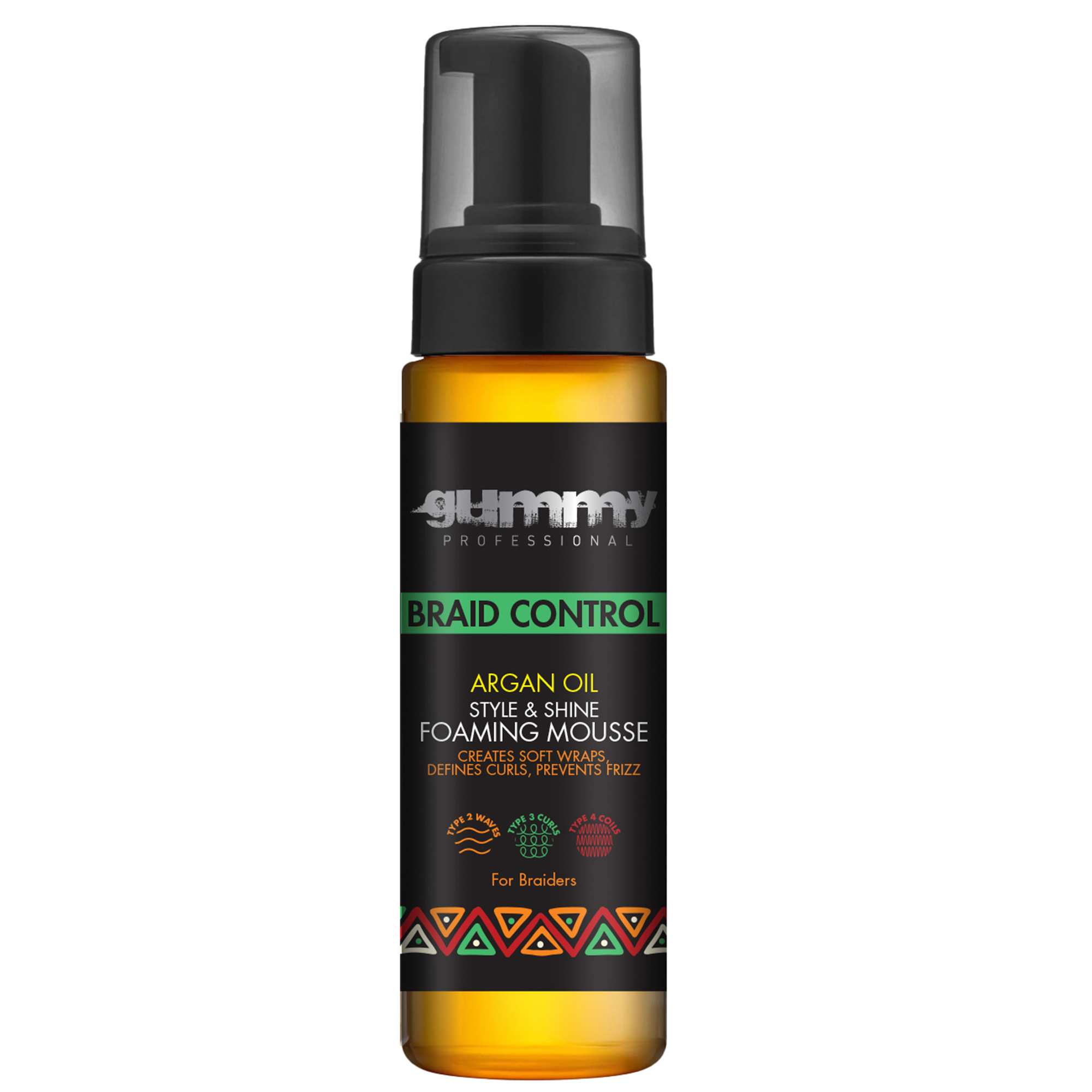 Gummy Braid Control Foaming Argan