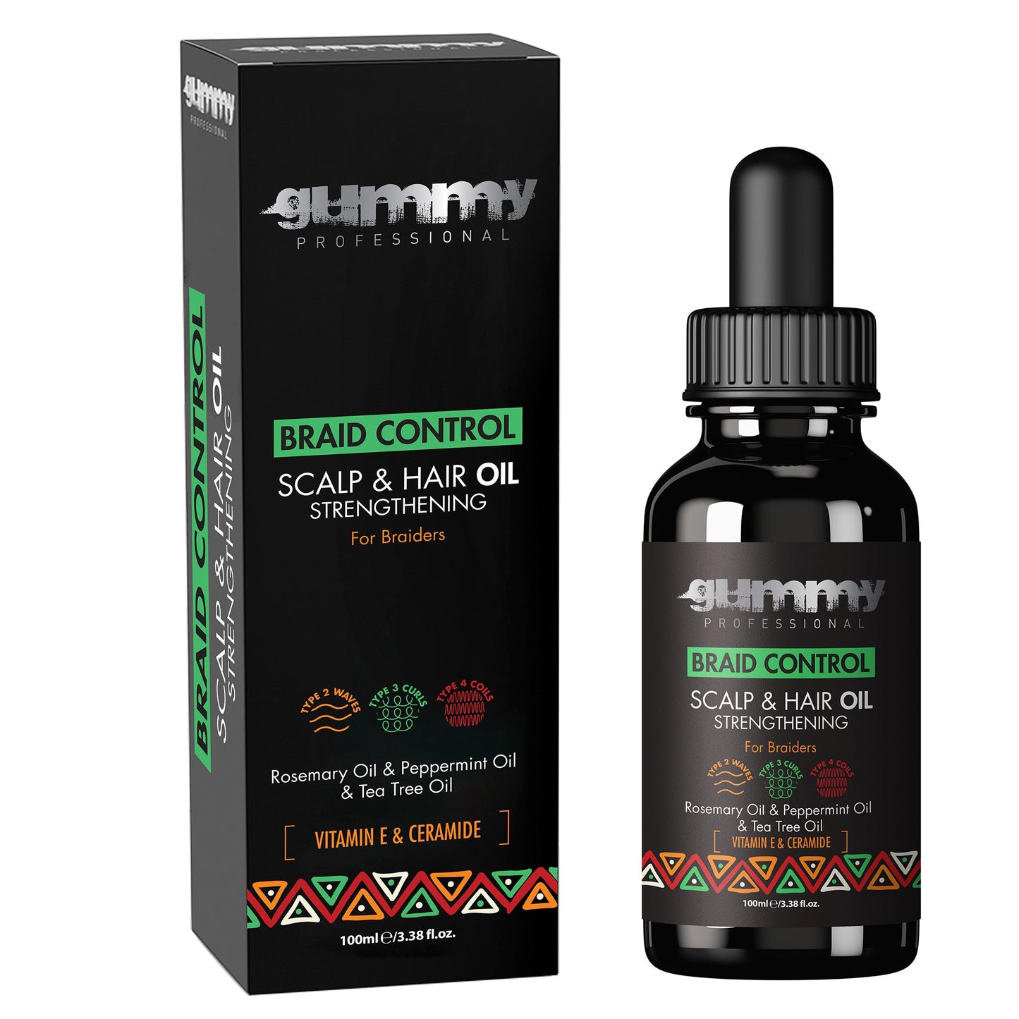 Gummy Braid Control Scalp & Hair Oil