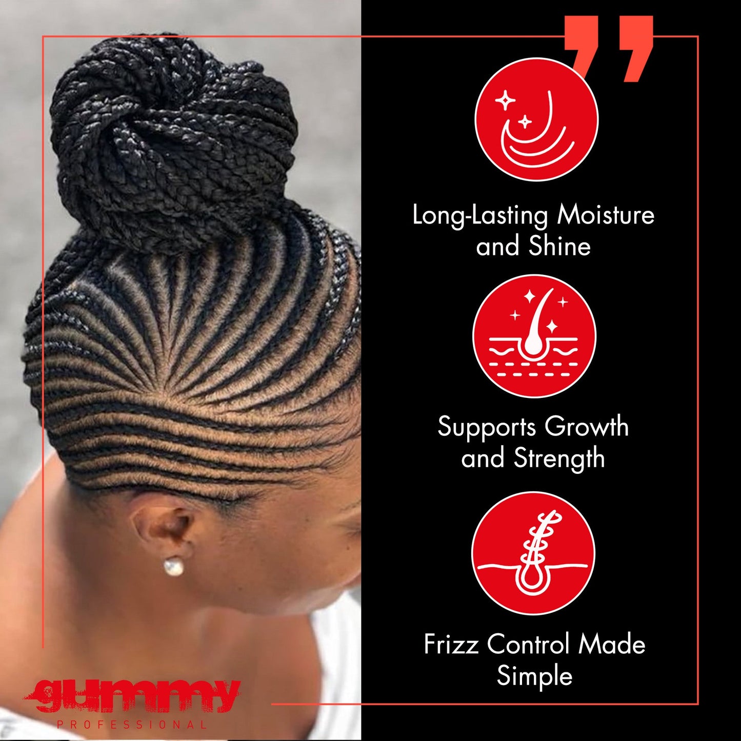 Gummy Braid Control Scalp & Hair Oil