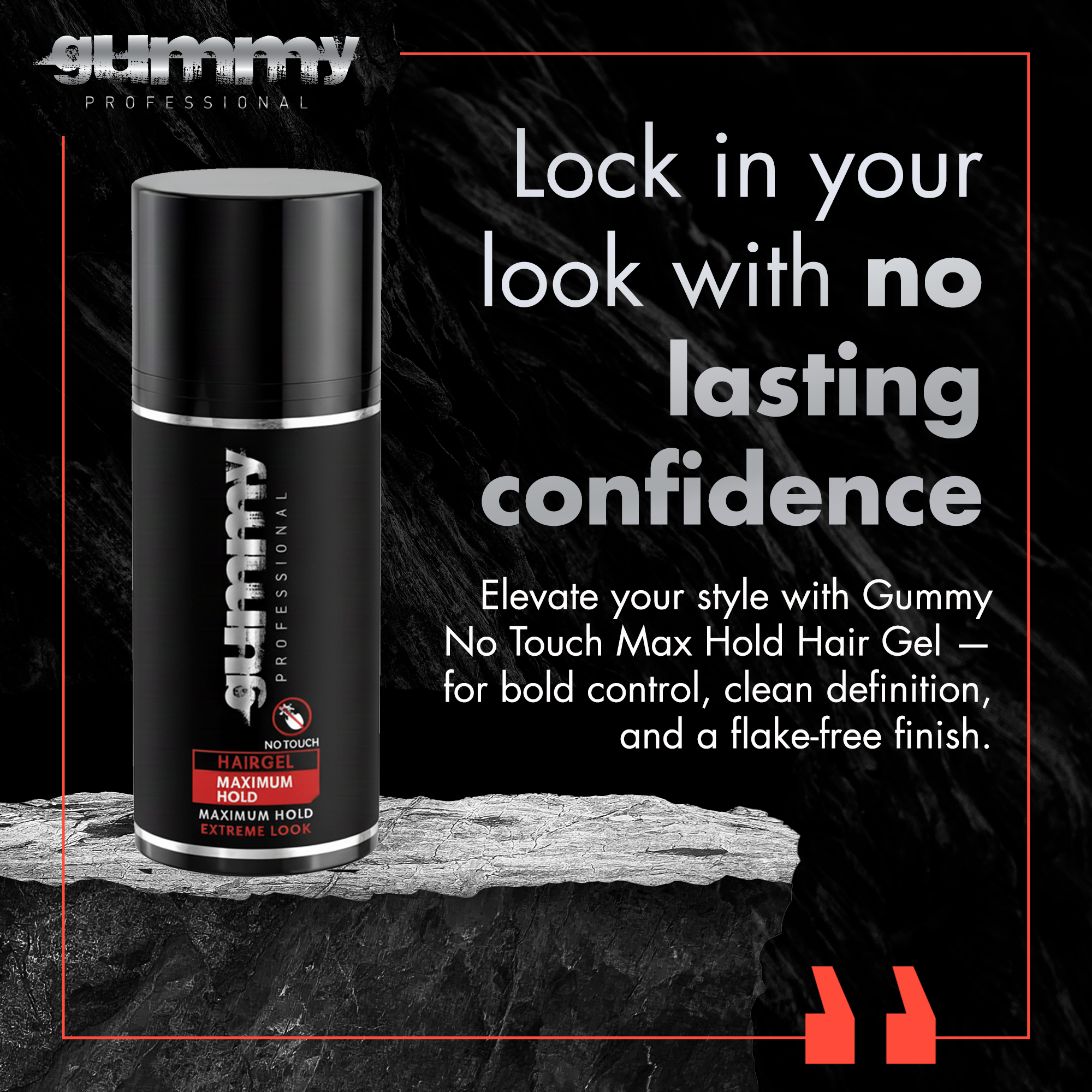 Gummy No Touch Max. Hold Hair Gel 98 ml