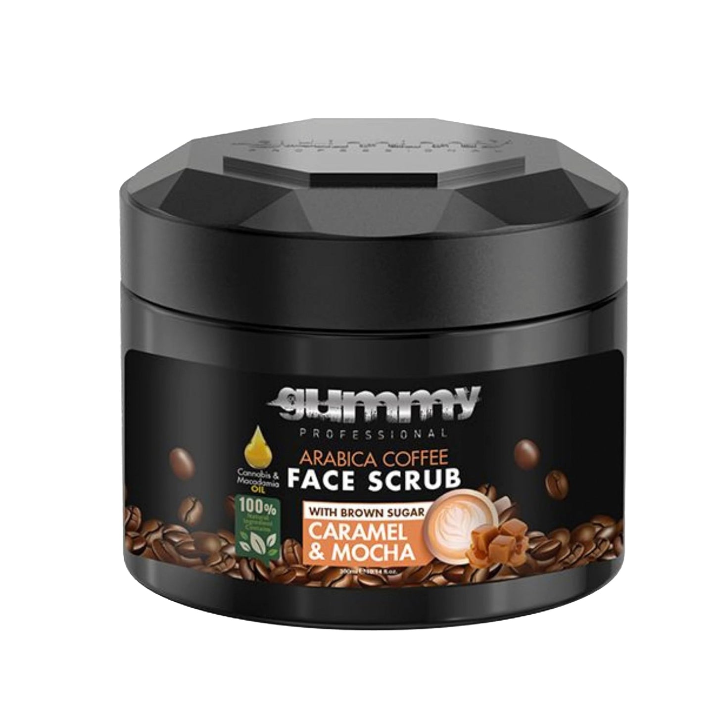 Gummy Arabica Face Scrub Caramel & Mocha