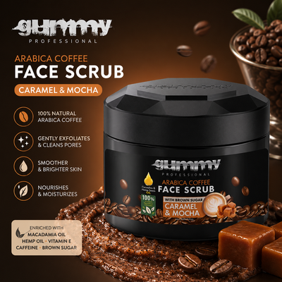 Gummy Arabica Face Scrub Caramel & Mocha