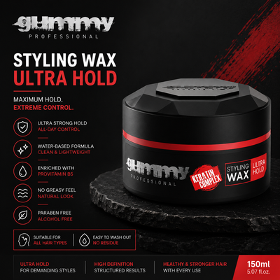 Gummy Styling Wax Ultra Hold – 150 ml