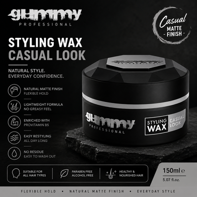 Gummy Styling Wax Casual Look – 150 ml