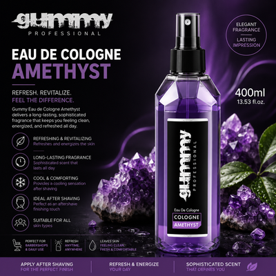 Gummy Eau de Cologne Amethyst – 400 ml