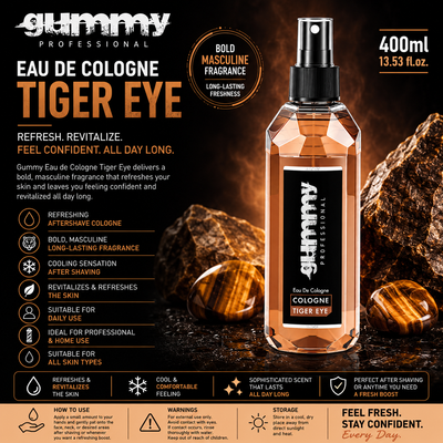 Gummy Eau de Cologne Tiger Eye – 400 ml