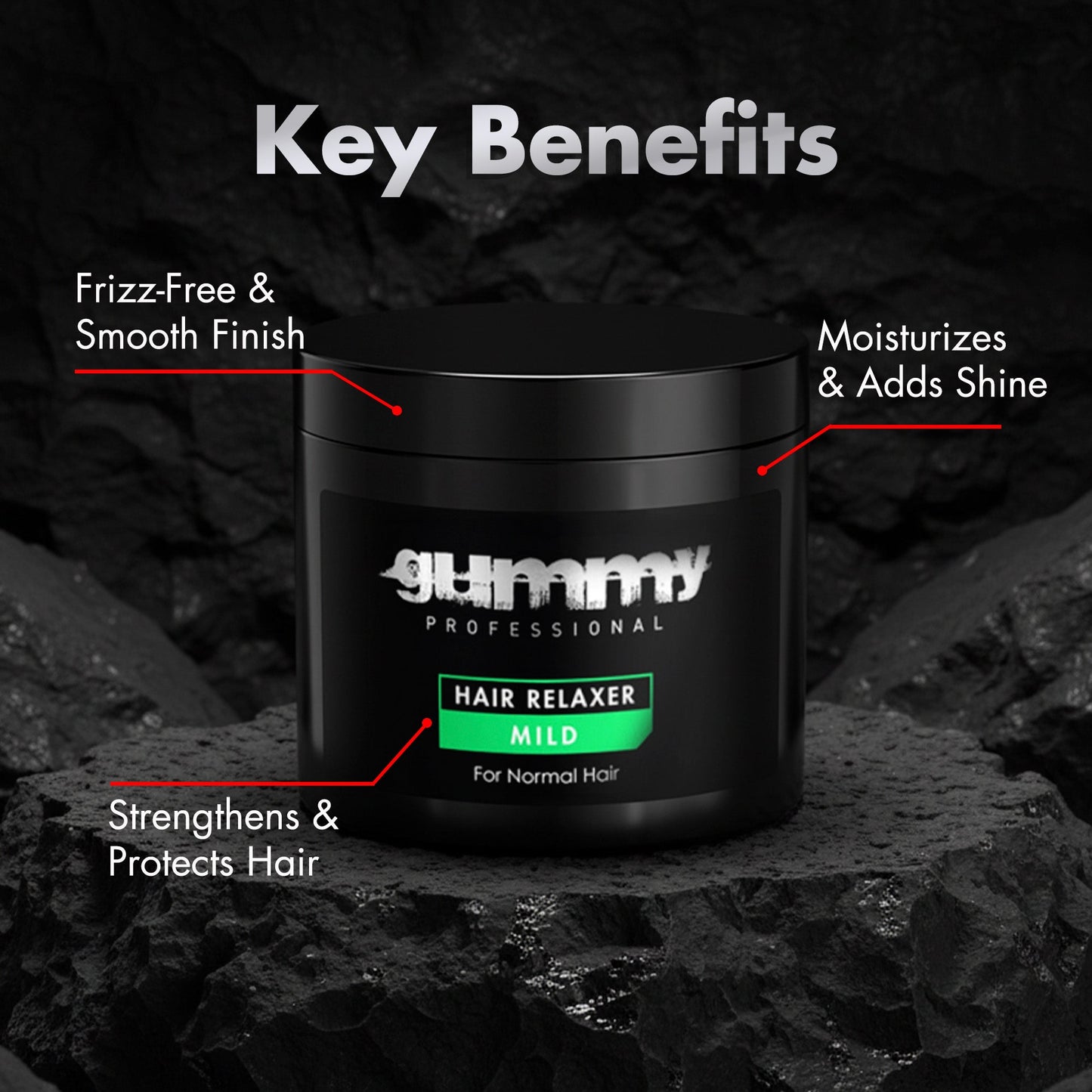 Gummy Hair Relaxer 550 ml Mild