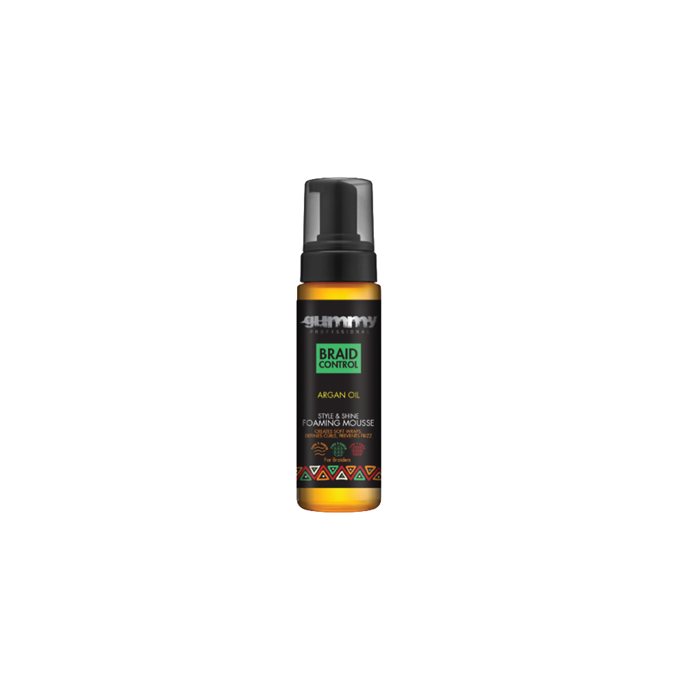 Gummy Braid Control Style & Shine Foaming Mousse